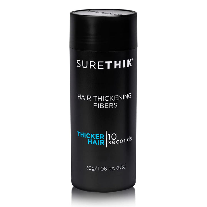 Hair Thickening Fibers - 30g - Natural - High Performance Hair Loss Concealer - Does Not Run When Wet (Medium Brown)