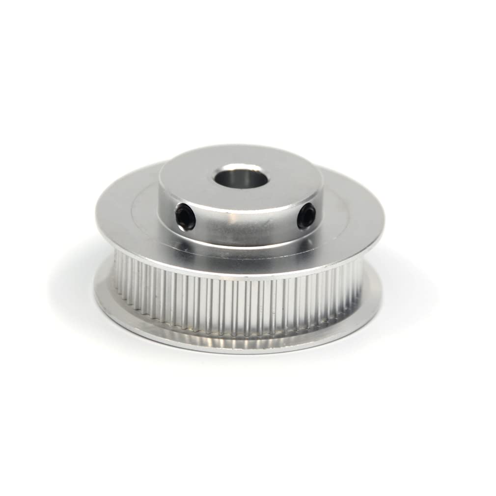 2PCs Aluminum 2GT Timing Pulley 60 Teeth Bore 8mm for 3D Printer CNC Machine 10mm Width 2GT Timing Belt