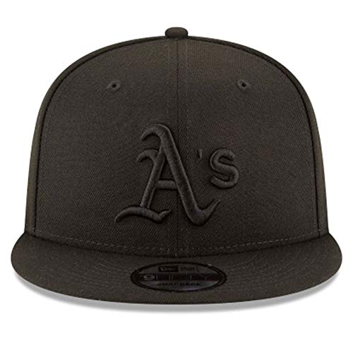 9Fifty Hat Oakland Athletics MLB Basic Black Snapback Cap
