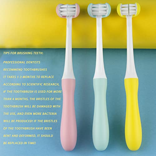 Zymon Toothbrush for Toddler Oral Care-Triple-Angle Too