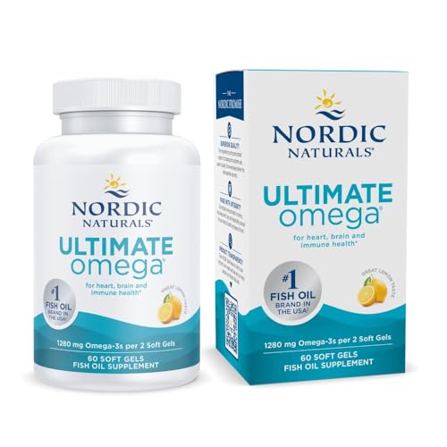 Nordic Naturals Ultimate Omega, Lemon Flavor - 60 Soft 