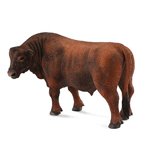 Collecta Red Angus Bull ,4.7L x 2.6H
