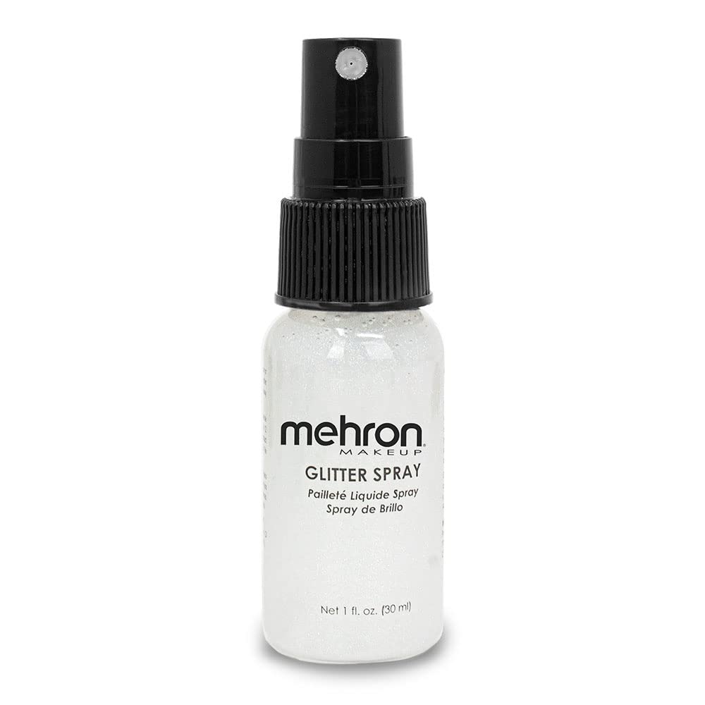 Makeup Hair and Body GlitterSpray (1 oz) (White)