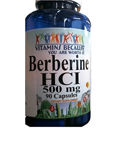 - Berberine 500mg - Heart Health - 90 Capsules