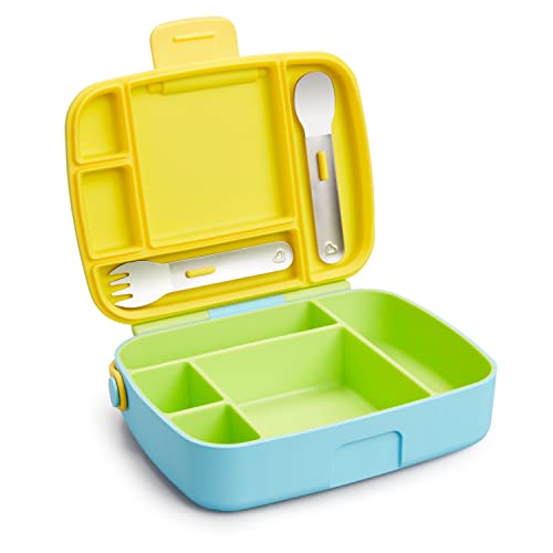 Munchkin® Lunch™ Bento Box for Kids, Includes Utensils,