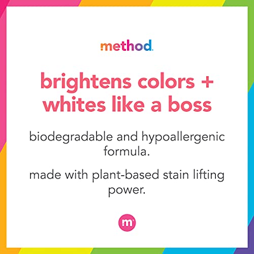 Multicolor Method Concentrated Laundry Detergent, Beach