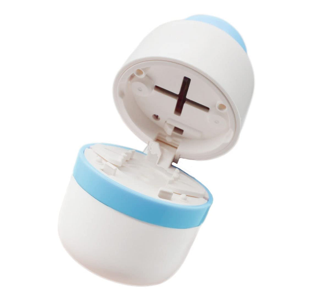 Safety Hidden Blade Pill Cutter and Storage for Splitti