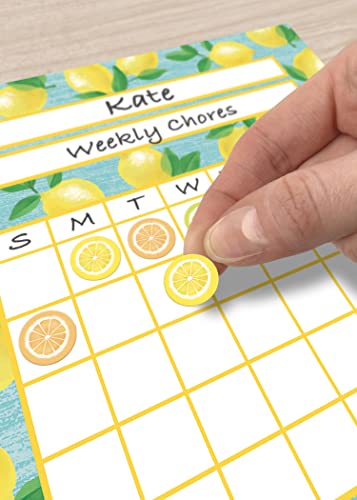 Lemon Zest Mini Stickers, Pack of 378
