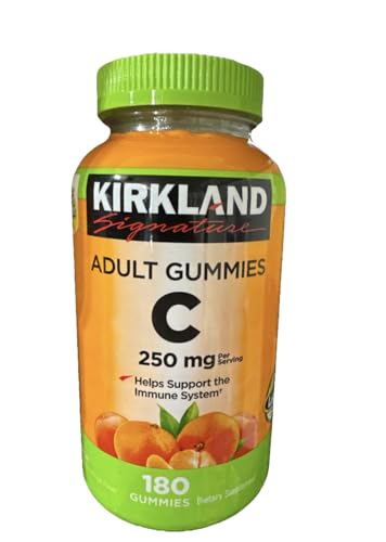 Kirkland Signature Vitamin C Adult Gummies 250 mg, 180 