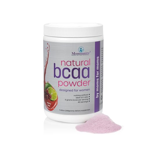 Momsanity BCAA Powder Preworkout for Women - Naturally 