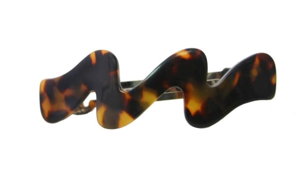 Swinging Away It Takes A Tokyo Wave Barrette Is Handmade Of Celluloid Acetate