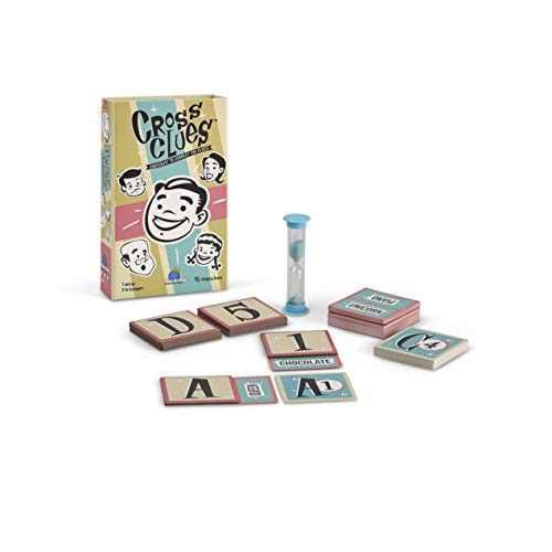 Games Cross Clues- New Cooperative Family Party Game for 2 to 6 Players. Recommended for Ages 7 and up