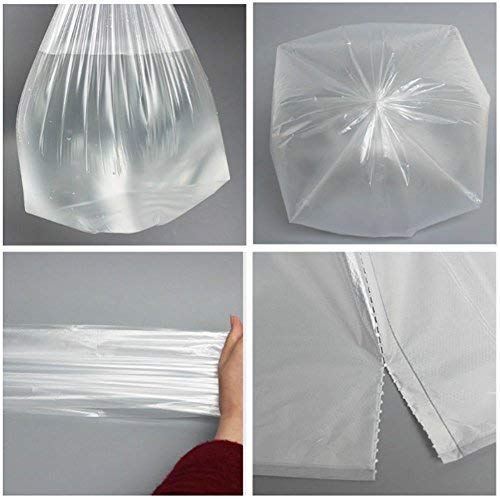 Generic Cy3Lf 2 Gallon Small Trash Bags, Clear, 100 Cou