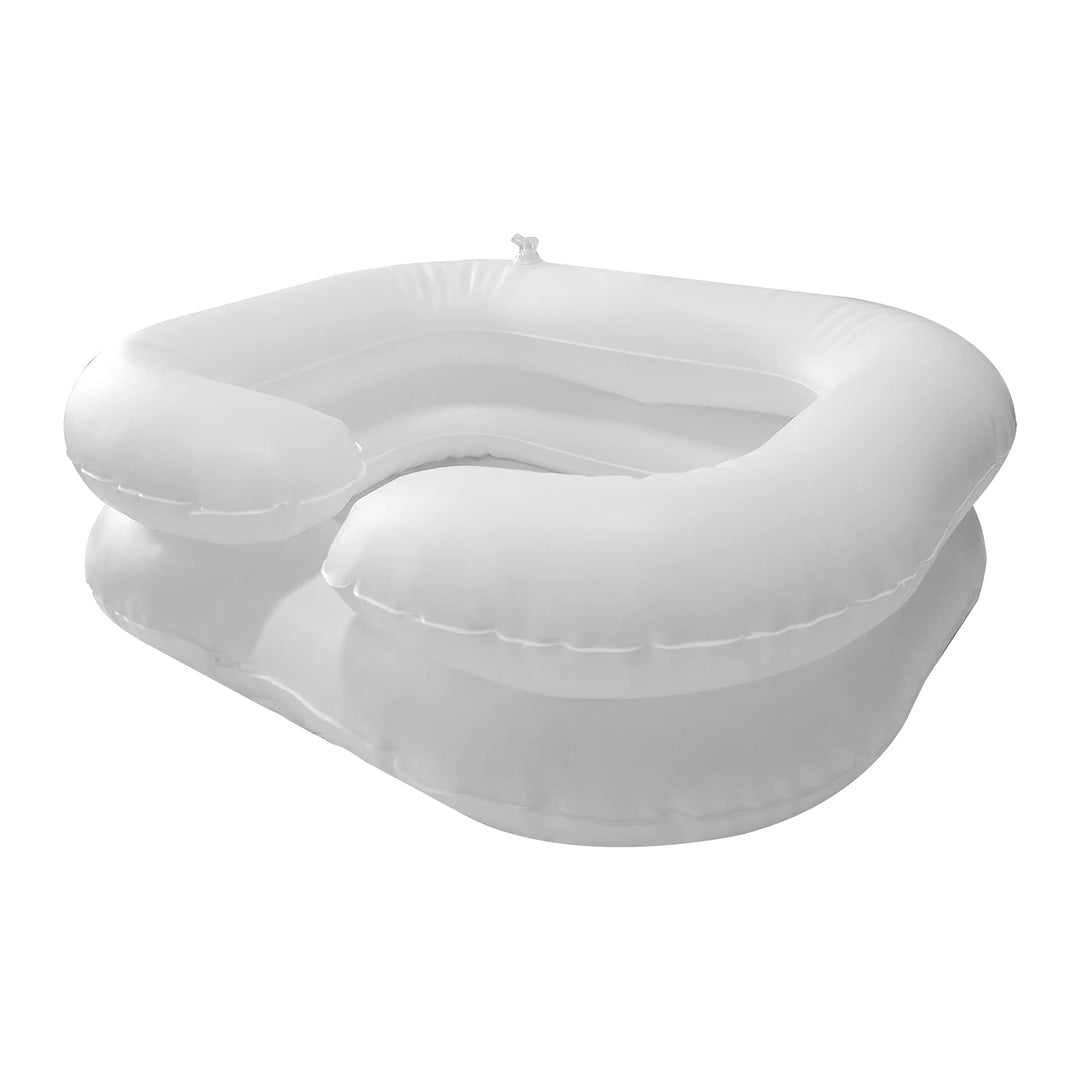 Inflatable Hair Washing Basin, Portable Bedside Shower,