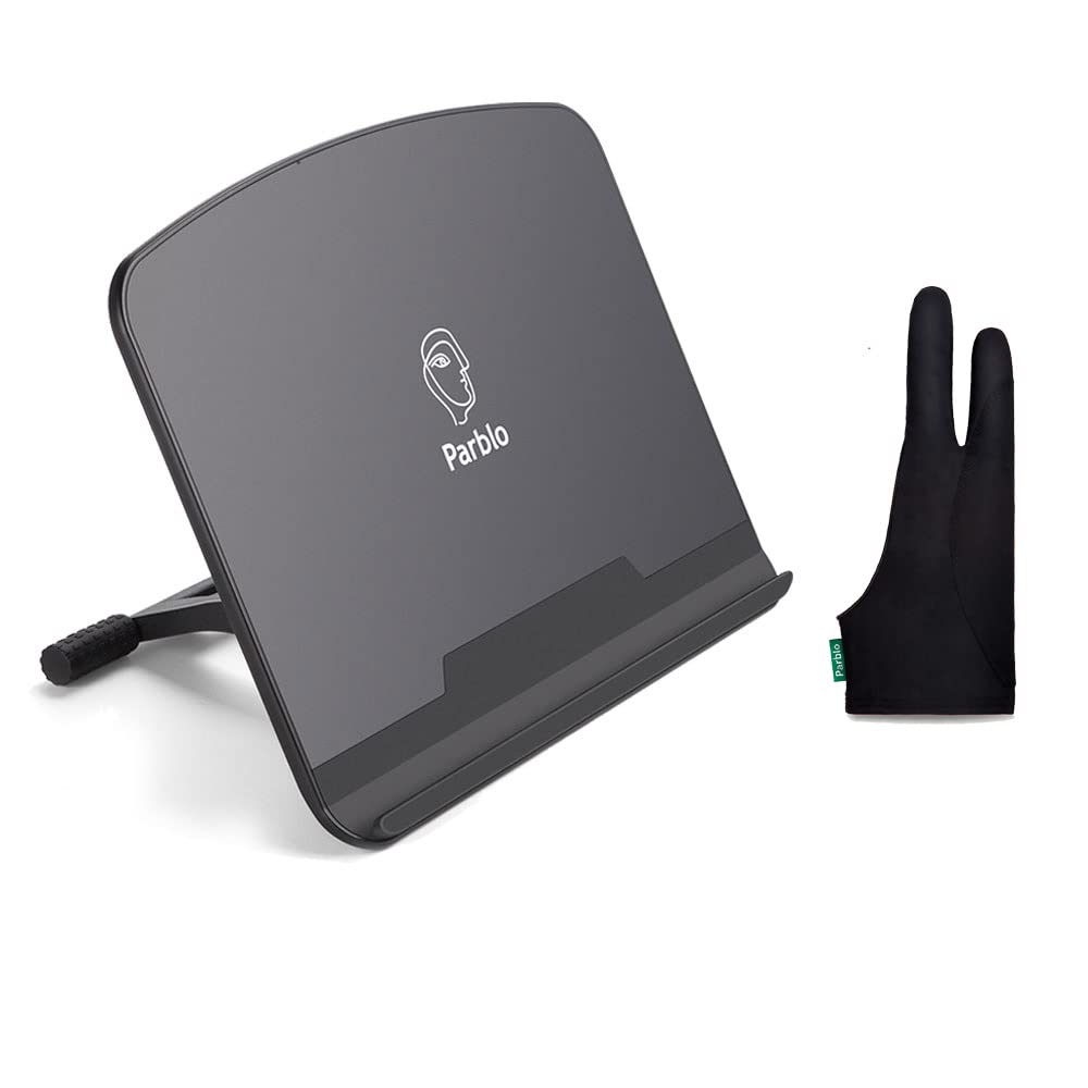 PR 100 Universal Tablet Stand, Adjustable from 10 to 16 inch for Drawing Tablets, Monitors, Compatible with iPad, Microsoft Surface Pro Series, Laptop