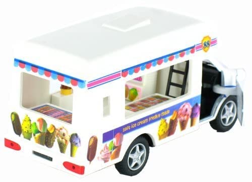 Pullback Action Ice Cream Vending Truck