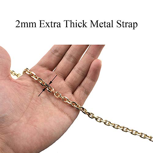 HAHIYO Mini Pochette Purse Chain Strap Thin Wide 6mm fo