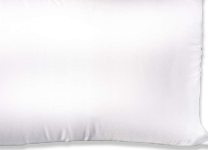 Spasilk Satin Pillowcase for Hair And Face, Satin Pillowcase, King Sized - White Pillowcase