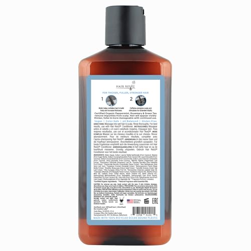 Hair ResQ Natural Thickening Growth Weightless Conditioner For Noticeably Thinning Hair, Strengthens &amp; Volumize, Vegan &amp; Cruelty-Free, 12 fl oz (355 ml)