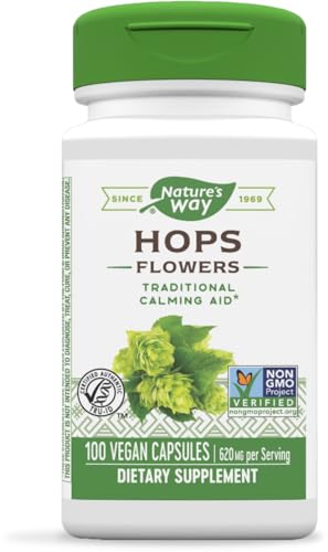 Nature’s Way Hops Flowers - Traditional Calming Aid* - 