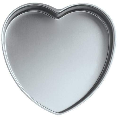 Decorator Preferred Heart Cake Pan, 6 x 2-Inch, Aluminum