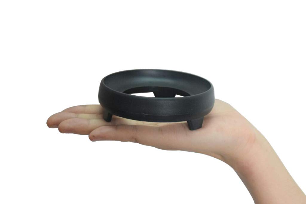 Ostrich Egg Tray Base Pedestal Stand, Crystal Ball Display Base Stand Holder - Goose Egg Stand Holder, Duck Egg Display Holder, Stone Egg Sphere Holder Tray, Sculpture Ball Egg Display Stand (M)