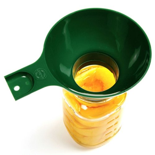Norpro Wide Mouth Plastic Funnel, Green