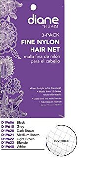 Net French Elastic, Blonde, 3 Count