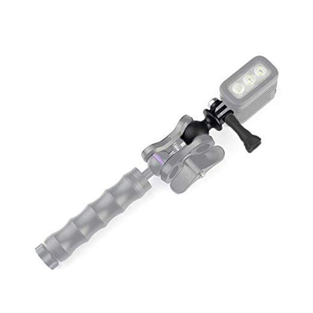 Ball Head Mount Adapter (1-Inch Diameter Ball) with Thu