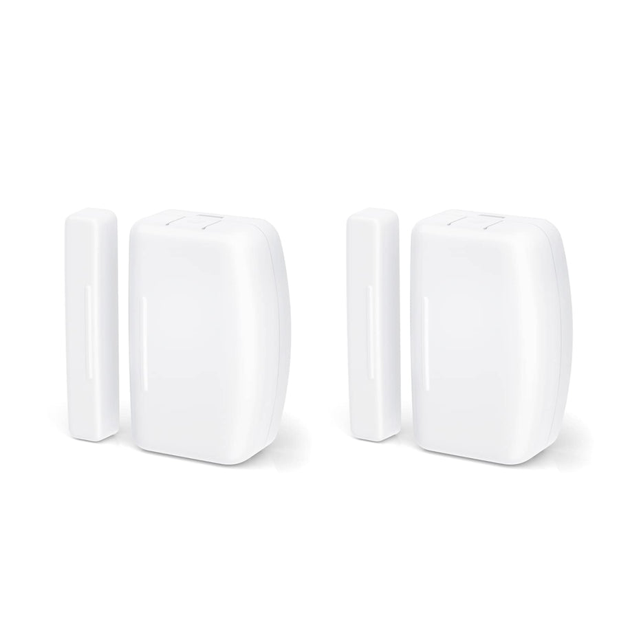 Zigbee Contact Sensor 2 Pack,Door and Window Monitor, Home Automation,Works with Home Assistant,SmartThings,Aeotec,Homey,Hubitat or Echo Devices with Build-in Zigbee Hub,hub Required