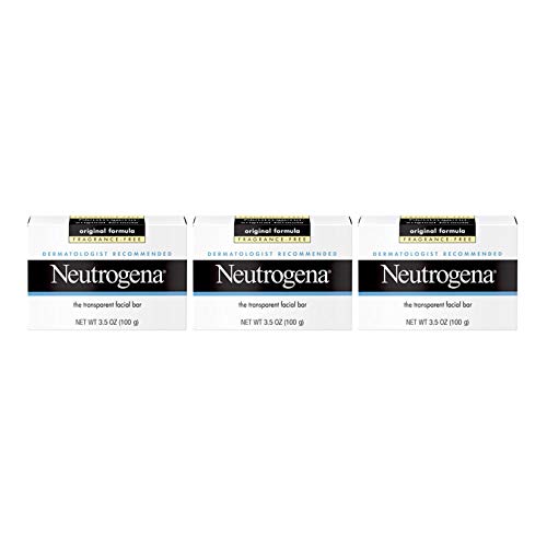 Neutrogena Original Amber Bar Fragrance-Free Facial Cle