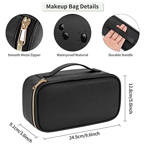 OCHEAL Clear Makeup Bags Small Cosmetic Bag Portable Cu