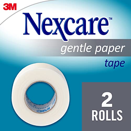 Nexcare Gentle Paper Tape, Medical Paper Tape, Secures 