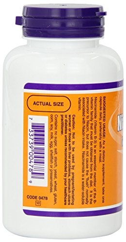 Niacinamide 500mg 100 Capsules (Pack of 2)