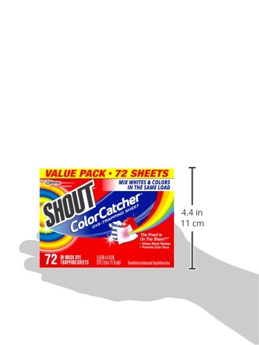Shout Color Catchers for Laundry, Allow Mixed Washes, P