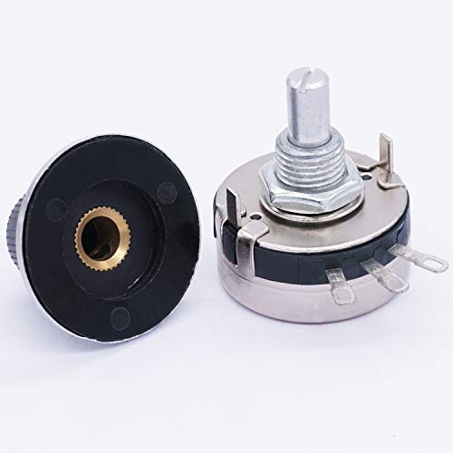 TWTADE / 2pcs Single Turn Rotary Carbon Linear Variable