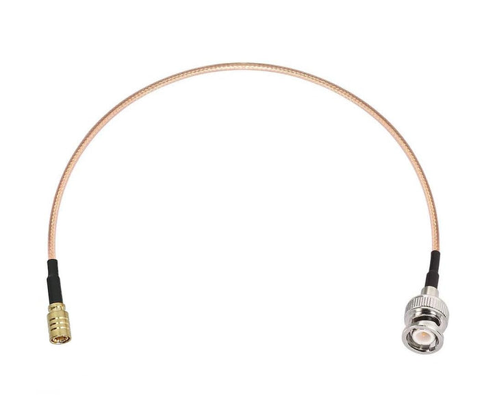 RF coaxial coax cable assembly BNC male to SMB female 12&#39;&#39;