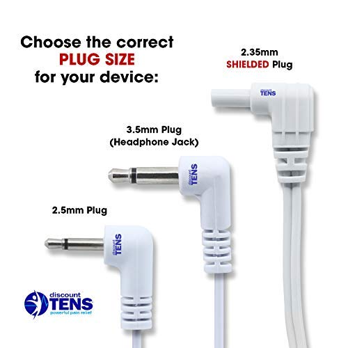 Tens Lead Wires, Port Doubler, 4 Snap Connectors (2 Pac