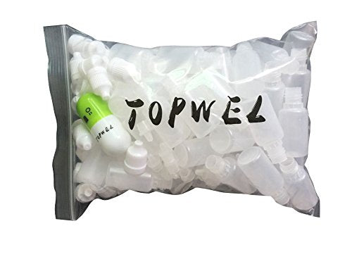 TOPWEL 10ML 50pcs Empty plastic dropper bottle/Dropping