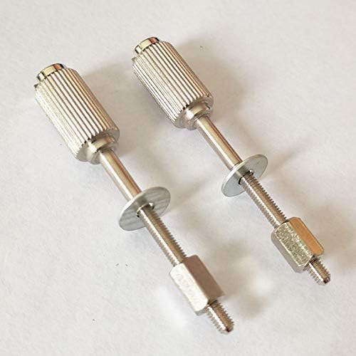 HONEYSEW 2pcs Embroidery Hoop Metal Long Adjusting Scre