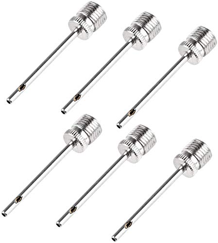 Ball Pump Needle Pack of 30, Air Inflation Needle for Football Basketball Soccer Volleyball Rugby Balls and Other Ball Sports, US Standard Replacement Needles with Storage Box