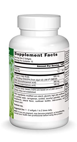 Source Naturals Vegan True, Non-Fish Omega-3s, EPA-DHA 