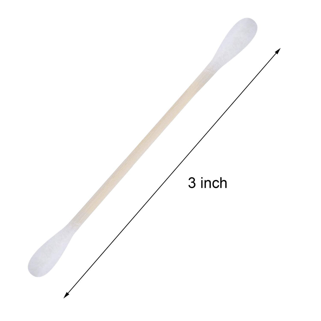 3 Boxes 600 Count Double Tipped Cotton Swabs wooden Sticks Cotton Buds