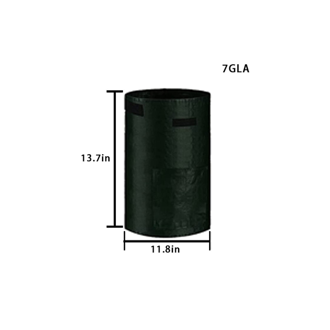 Potato Grow Bags, 2 Pack 7 Gallon Garden Vegetable Planter with Flap and Handles,Potatoes-Growing-Containers,Fabric Plant Planter Pots for for Vegetables,Tomato,Carrot, Onion