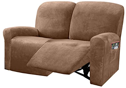 ULTICOR Reclining Love Seat Slipcover, 48 - 65 L, 6-Pie