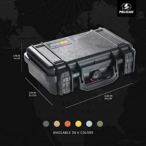 Pelican 1170 Case With Foam (Black)