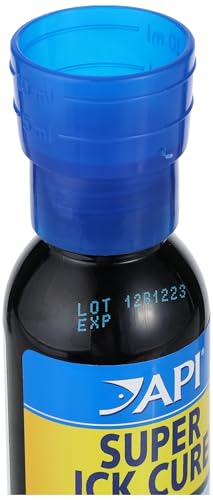 API LIQUID SUPER ICK CURE Fish remedy, Freshwater and Saltwater Fish Medication 4 fl oz(Pack of 1), White