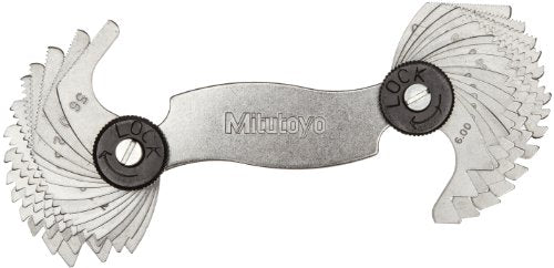 Mitutoyo 188-152, Inch/Metric Screw Pitch Gage, 4 to 56