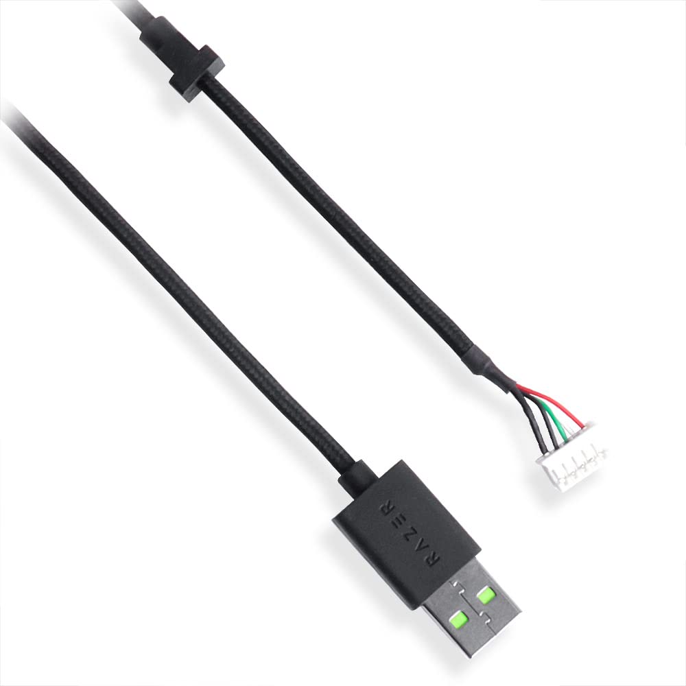 New USB Wire Data line/Audio Cable Replacement for Razer Kraken Kitty Edition/Ultimate Edition Headphone (Black)
