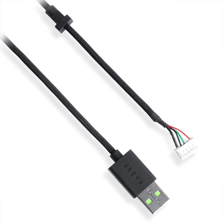 New USB Wire Data line/Audio Cable Replacement for Razer Kraken Kitty Edition/Ultimate Edition Headphone (Black)